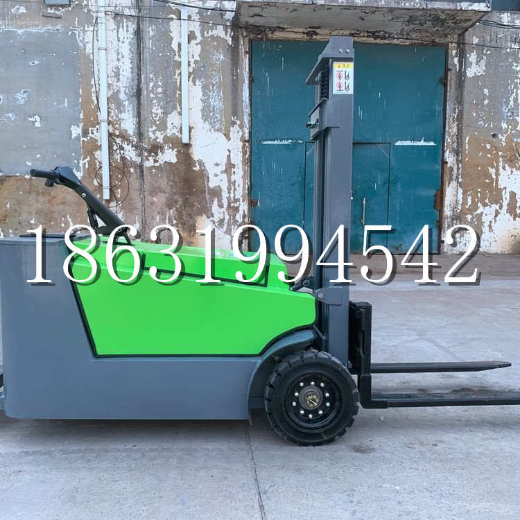 封开县小型电动叉车1吨2吨步行站驾式电瓶堆高充电装卸车液压升降车铲车